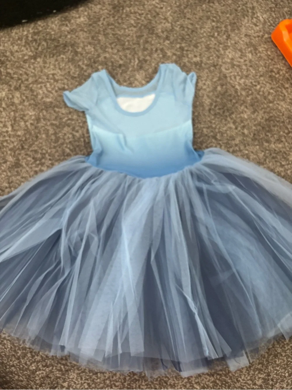 Blue Ombre Tulle Princess Costume Dress - Kids 4/5